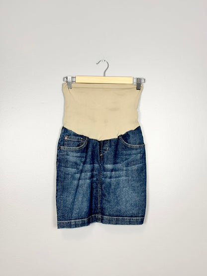 S - Indigo Blue Denim Skirt